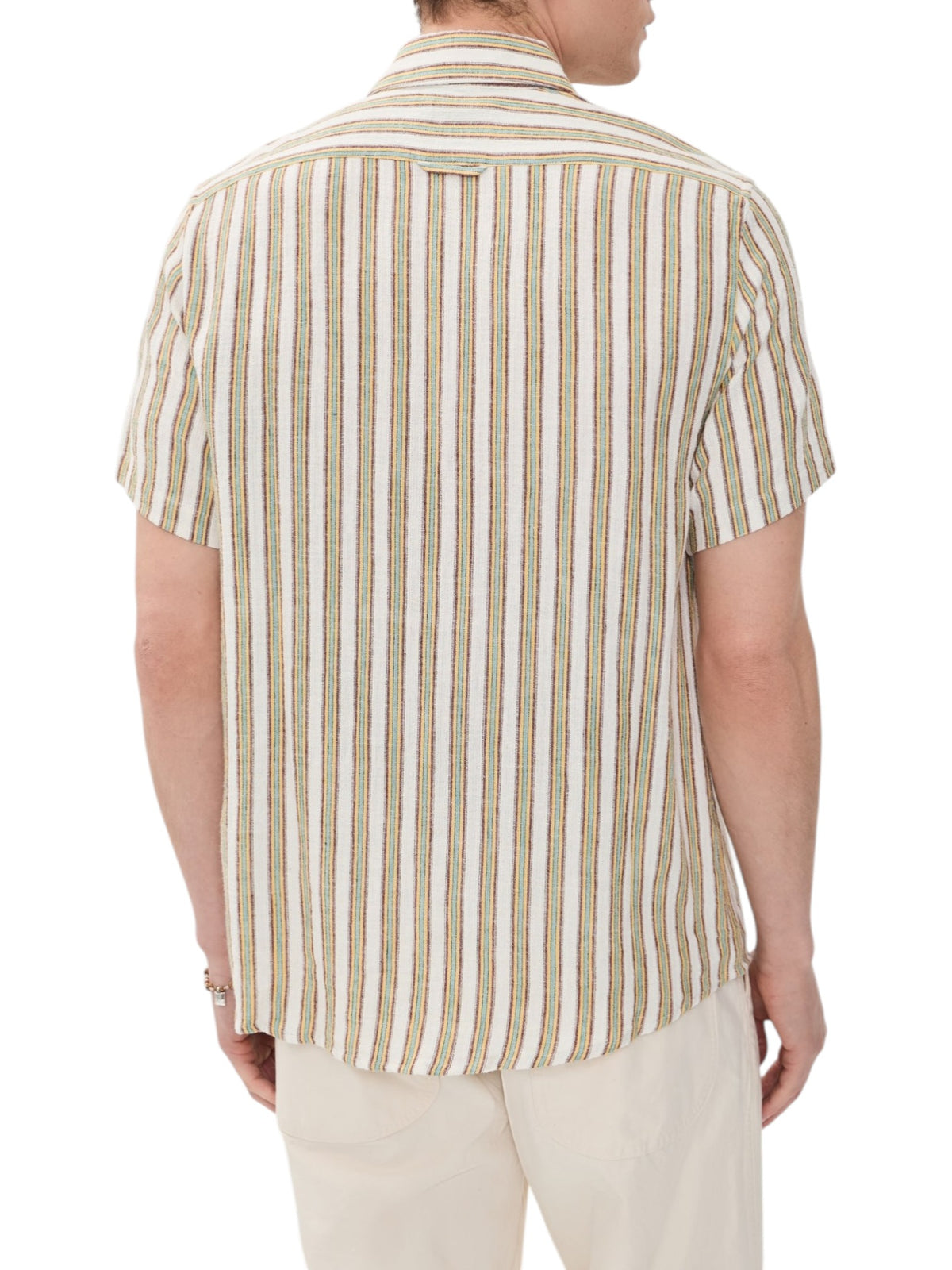 CLASSIC CANOPY STRIPE SHIRT - L.E. & Chalk