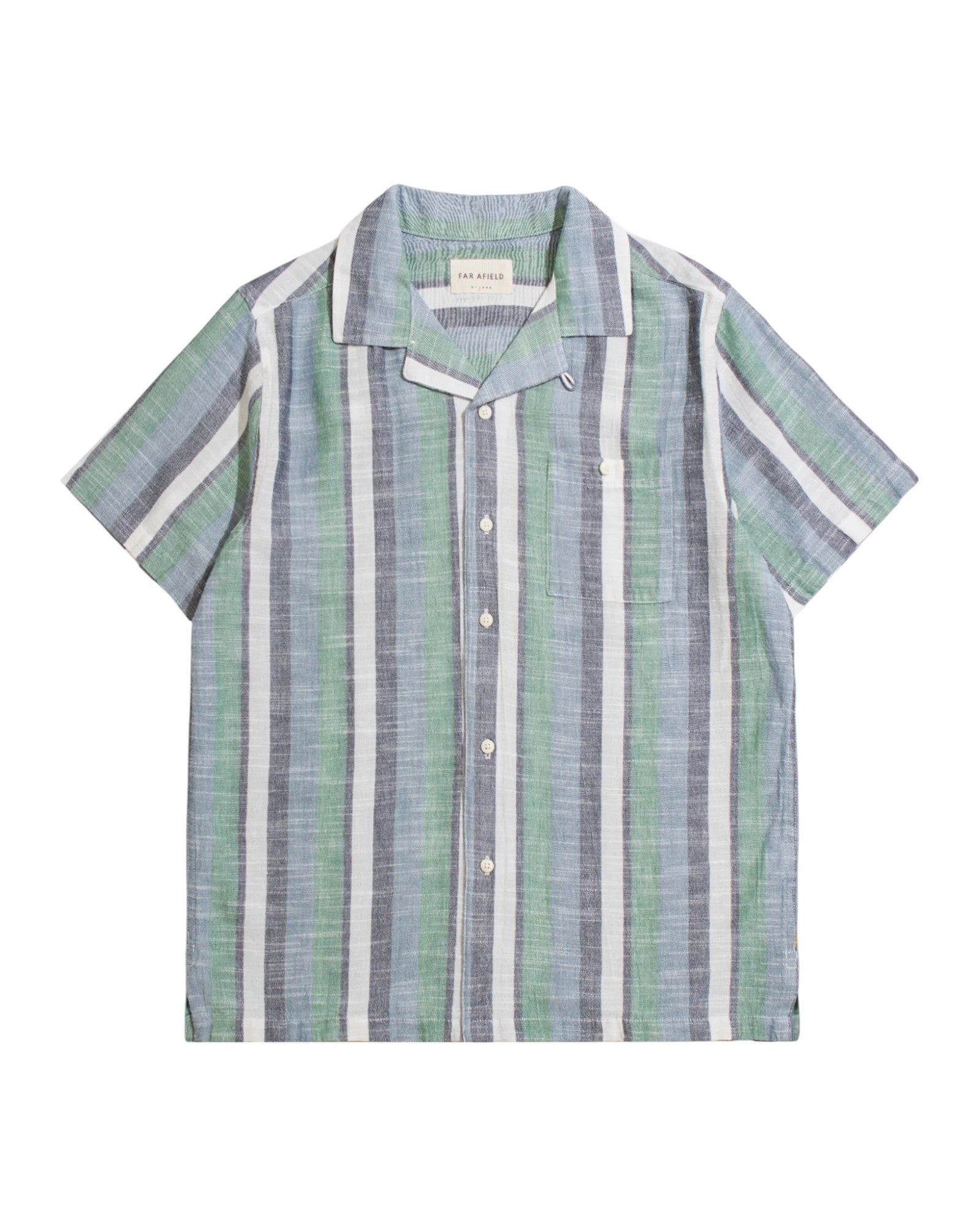 SELLECK SS SLUB STRIPE