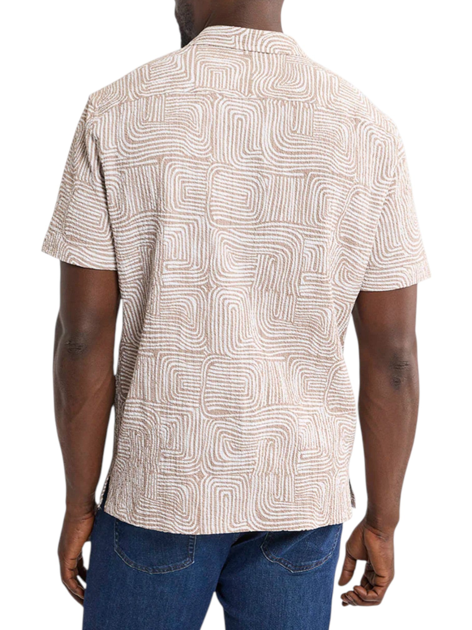 CASTAWAY TEXTURED CAMP SHIRT