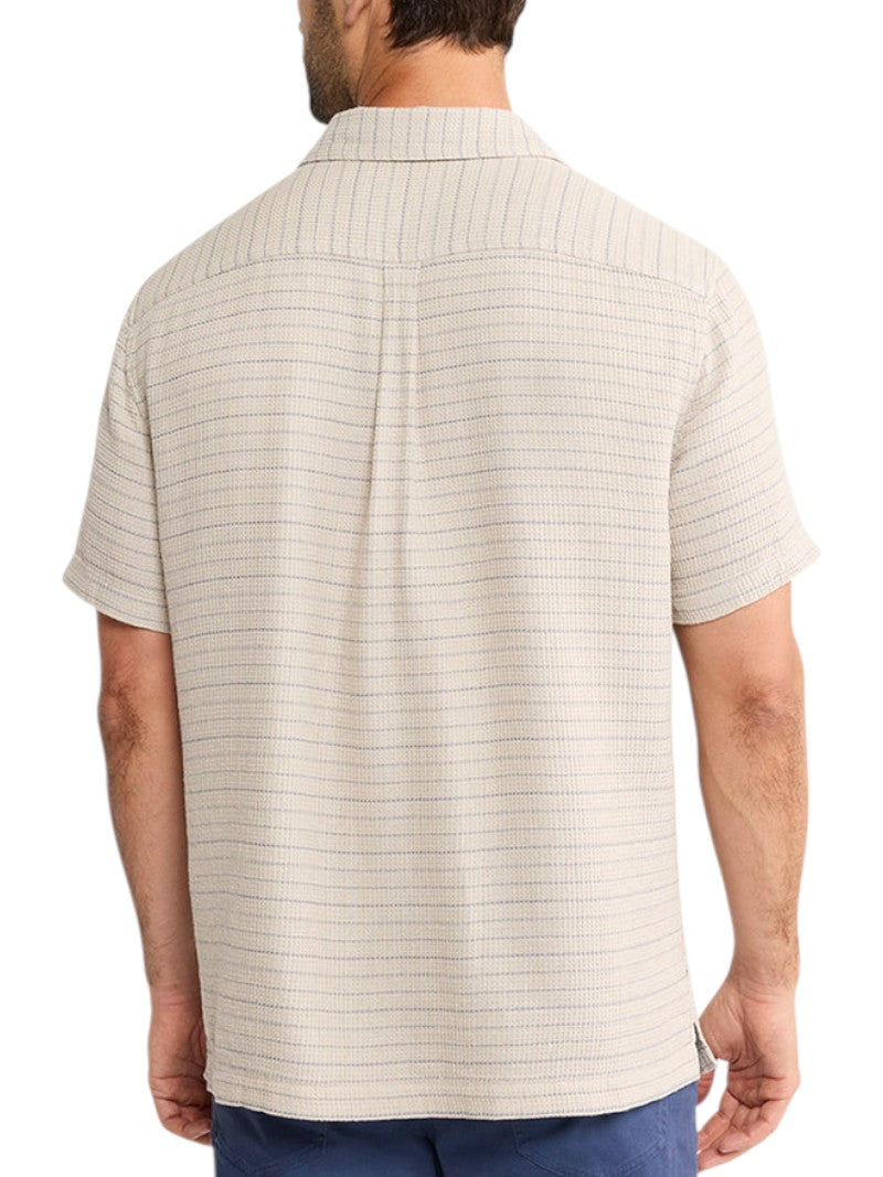 OASIS TEXTURED SHIRT - L.E. & Chalk