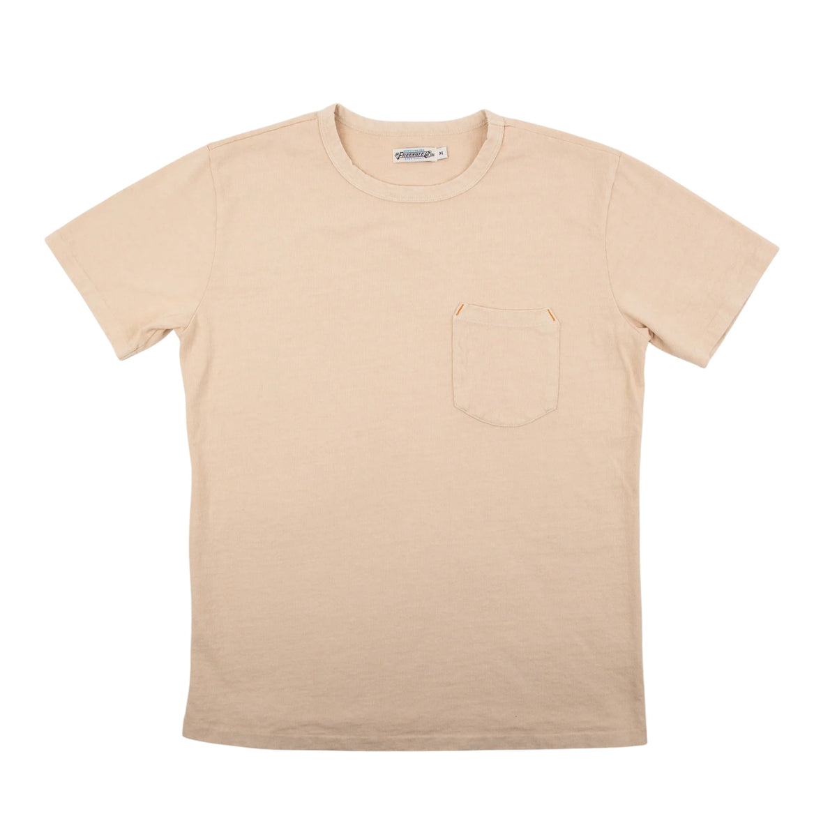 13 OZ POCKET TEE - L.E. & Chalk