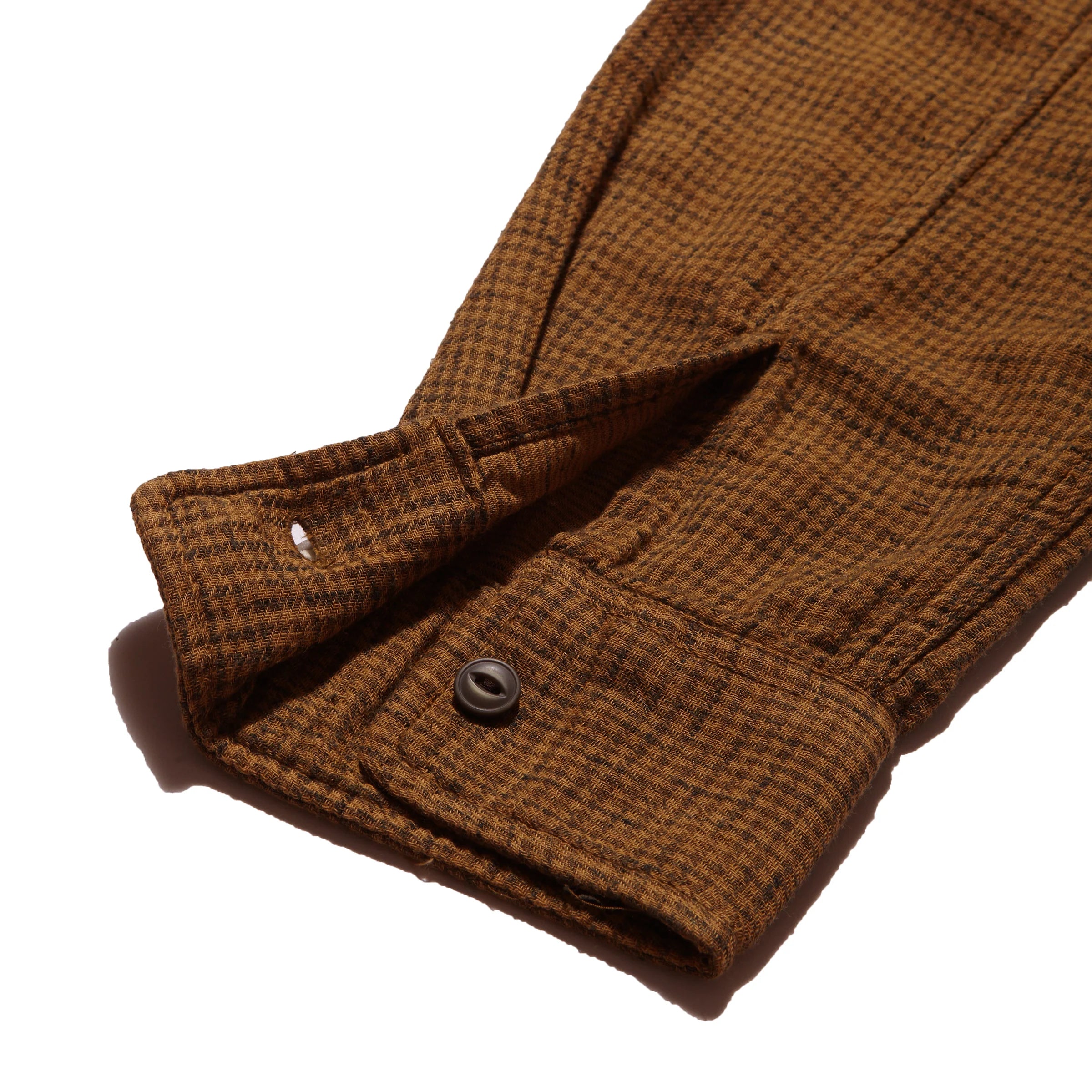 HOUNDSTOOTH DOUBLE CLOTH WORKSHIRT