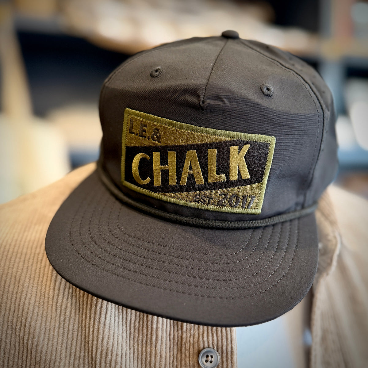 RETRO STRIPE SHOP HAT
