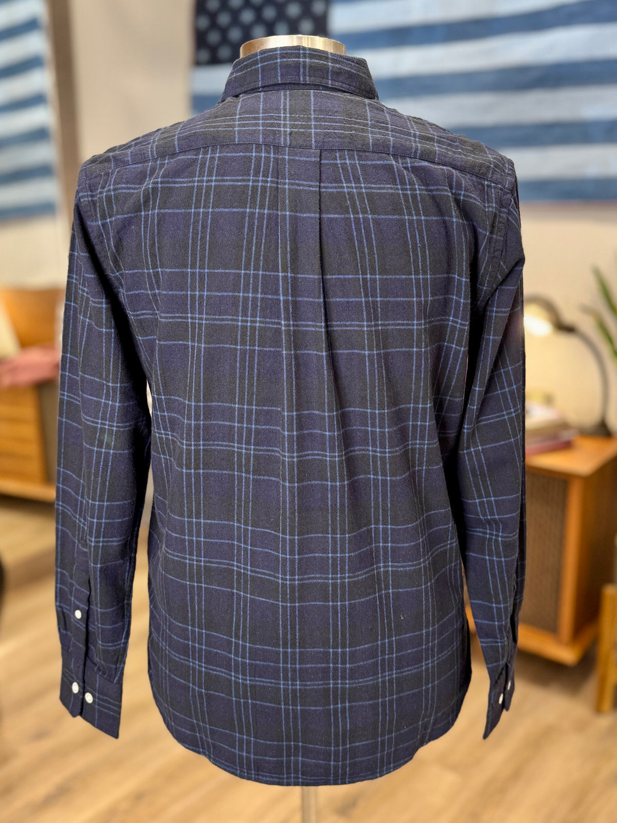 CLASSIC BUTTON DOWN LS - L.E. & Chalk