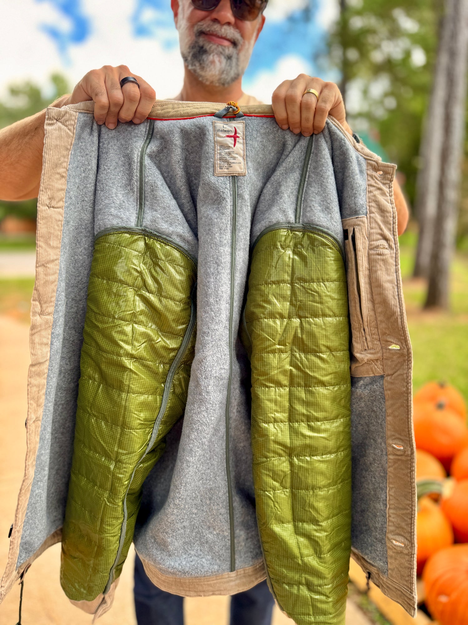 PILE-LINED CHORE COAT