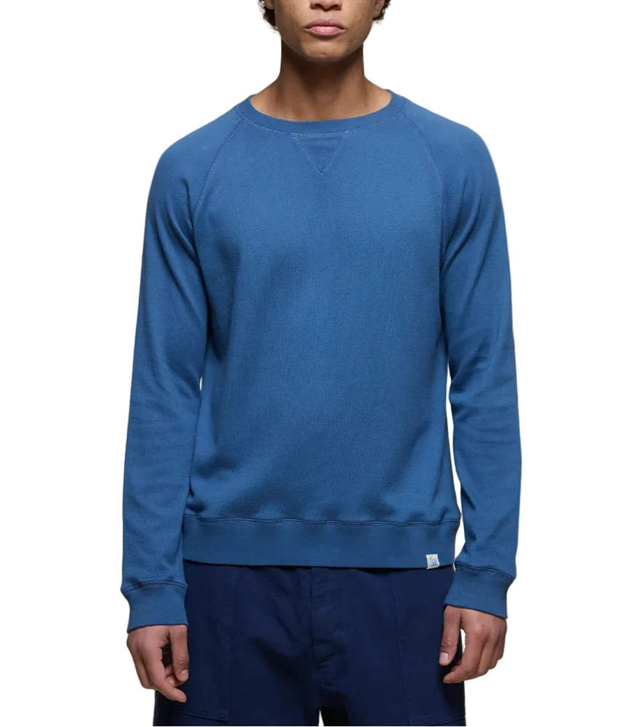 RELAXED LIGHTWEIGHT RAGLAN SWEATSHIRT - L.E. & Chalk