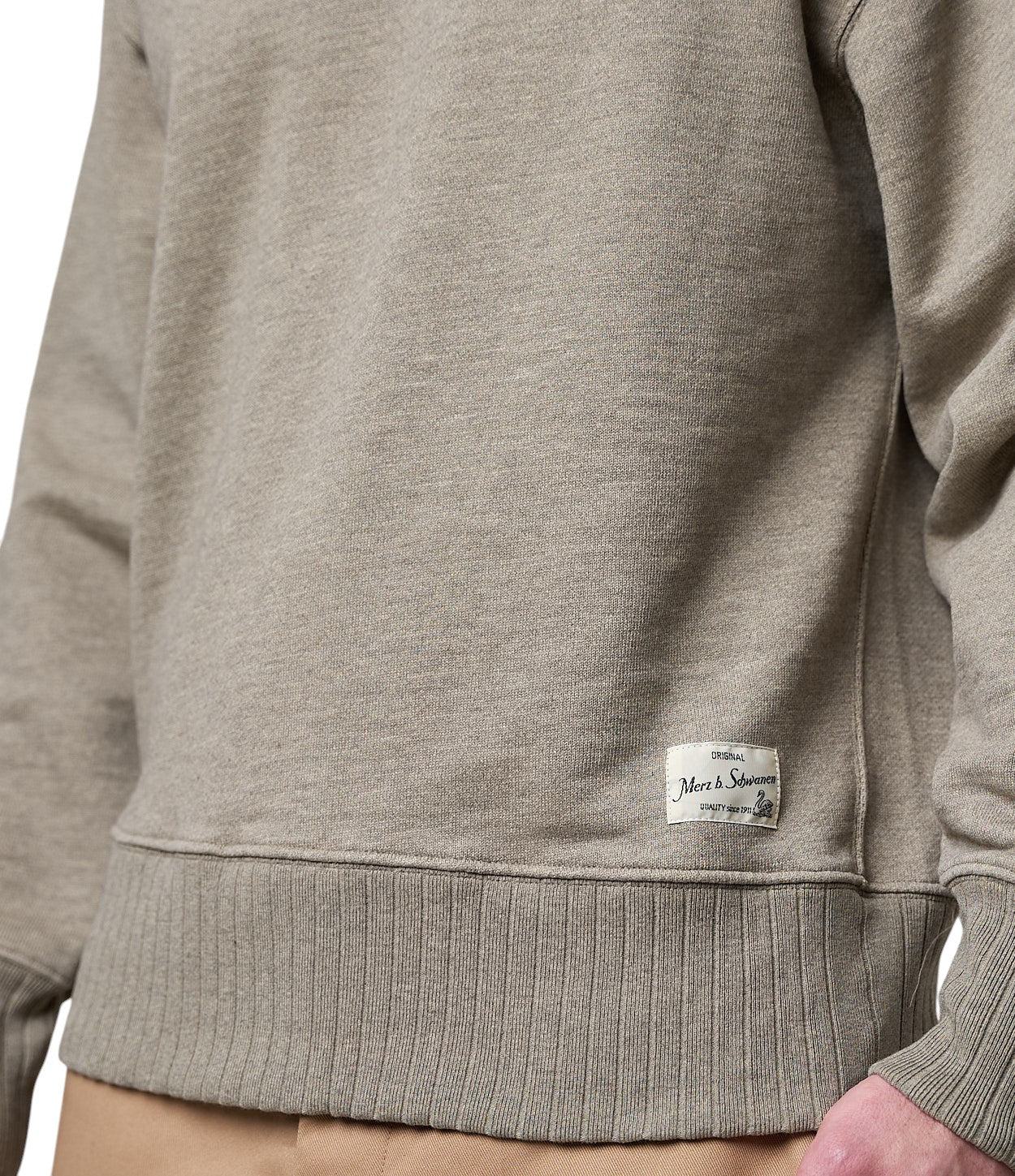 RUGGED FLEECE COTTON SWEATSHIRT