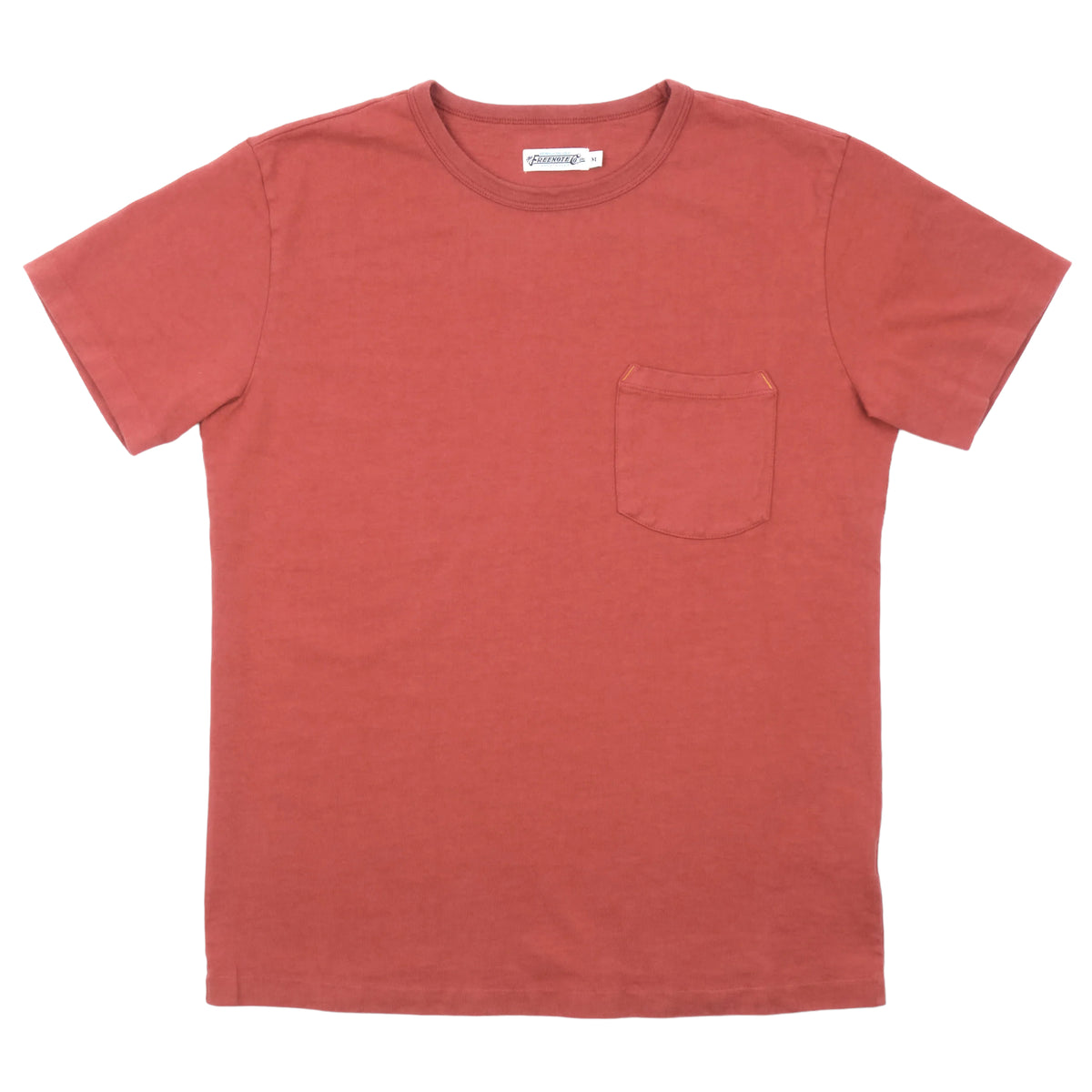 9 OZ POCKET TEE - L.E. & Chalk