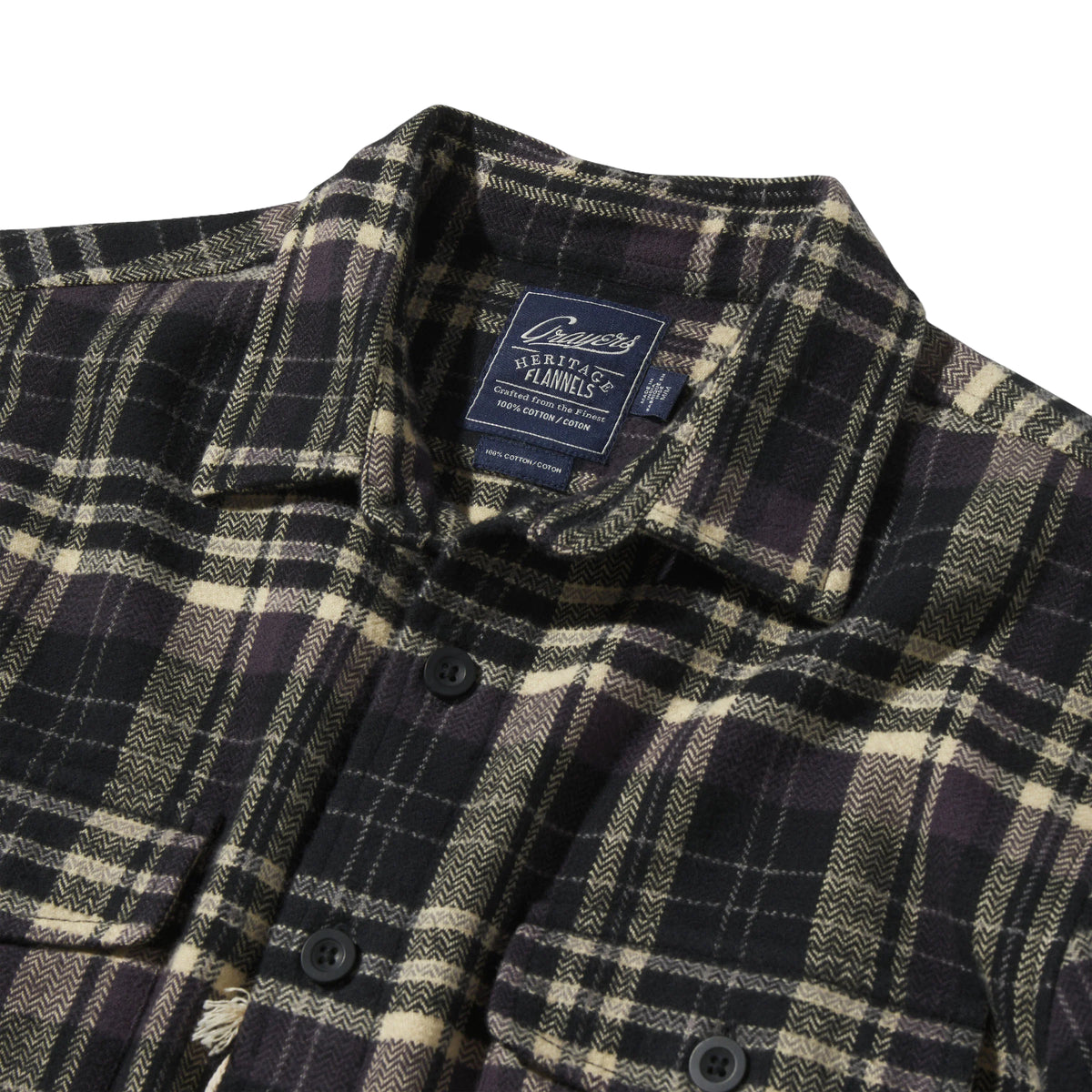 HERRINGBONE HERITAGE FLANNEL - L.E. & Chalk