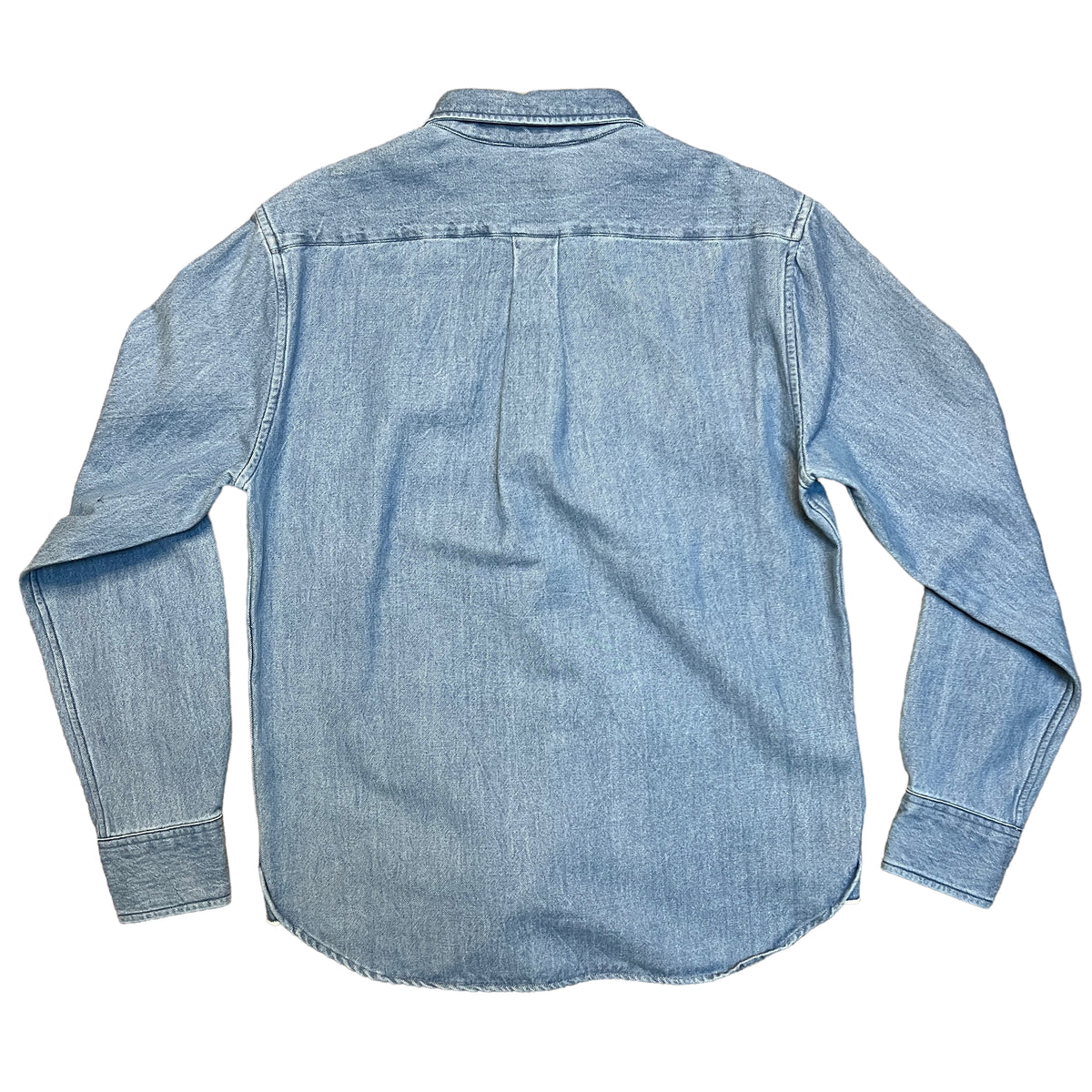 TWIN FLAP POCKET BUTTON DOWN SHIRT - L.E. & Chalk