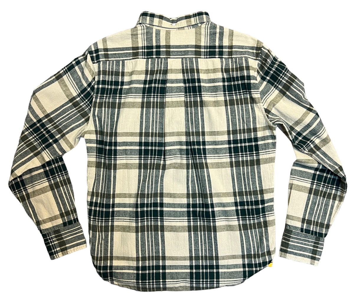 POPOVER BUTTON DOWN COLLAR SHIRT - L.E. & Chalk