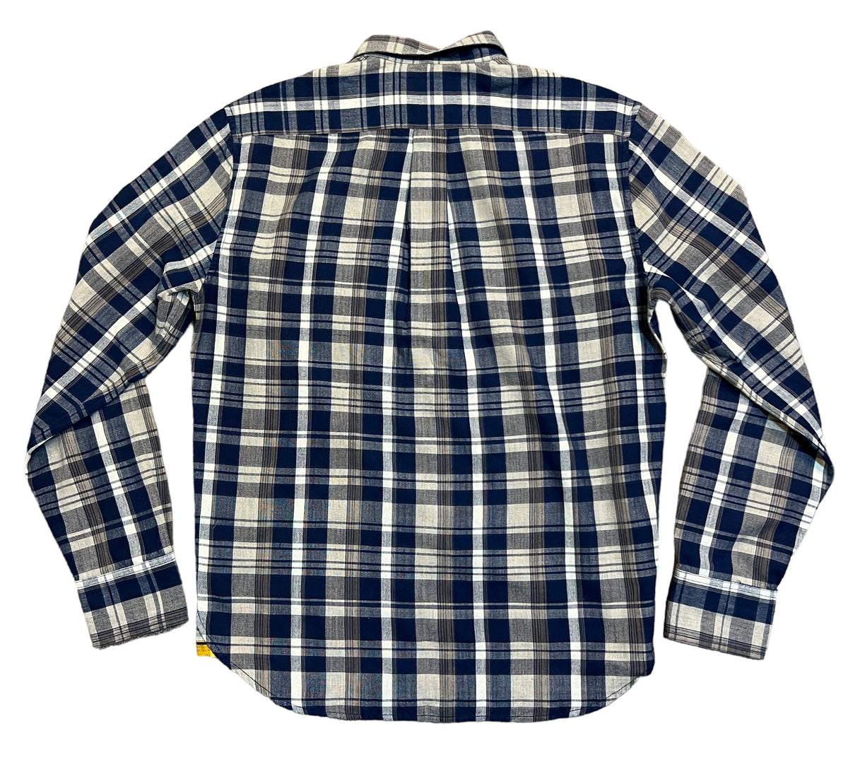 POPOVER BUTTON DOWN COLLAR SHIRT - L.E. & Chalk