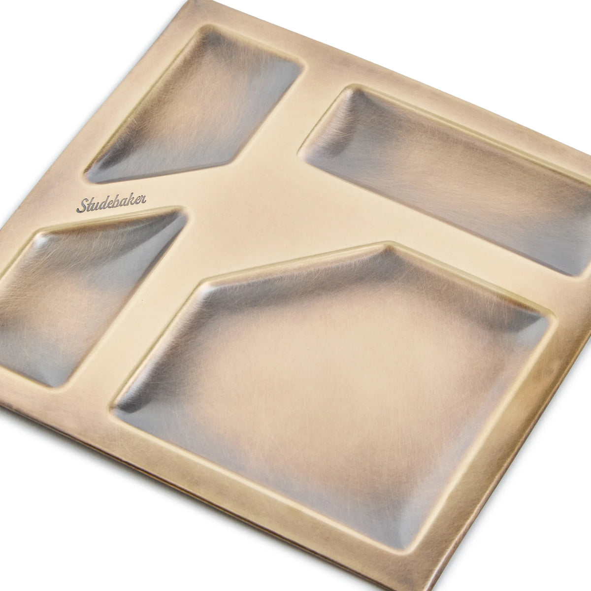 BRASS MESS TRAY - L.E. & Chalk