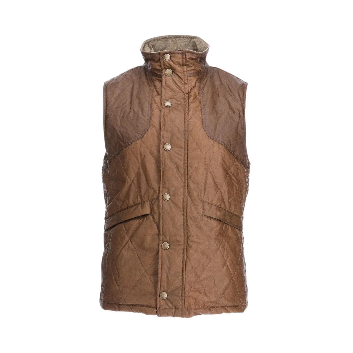 PADDOCK QUILTED VEST - L.E. & Chalk