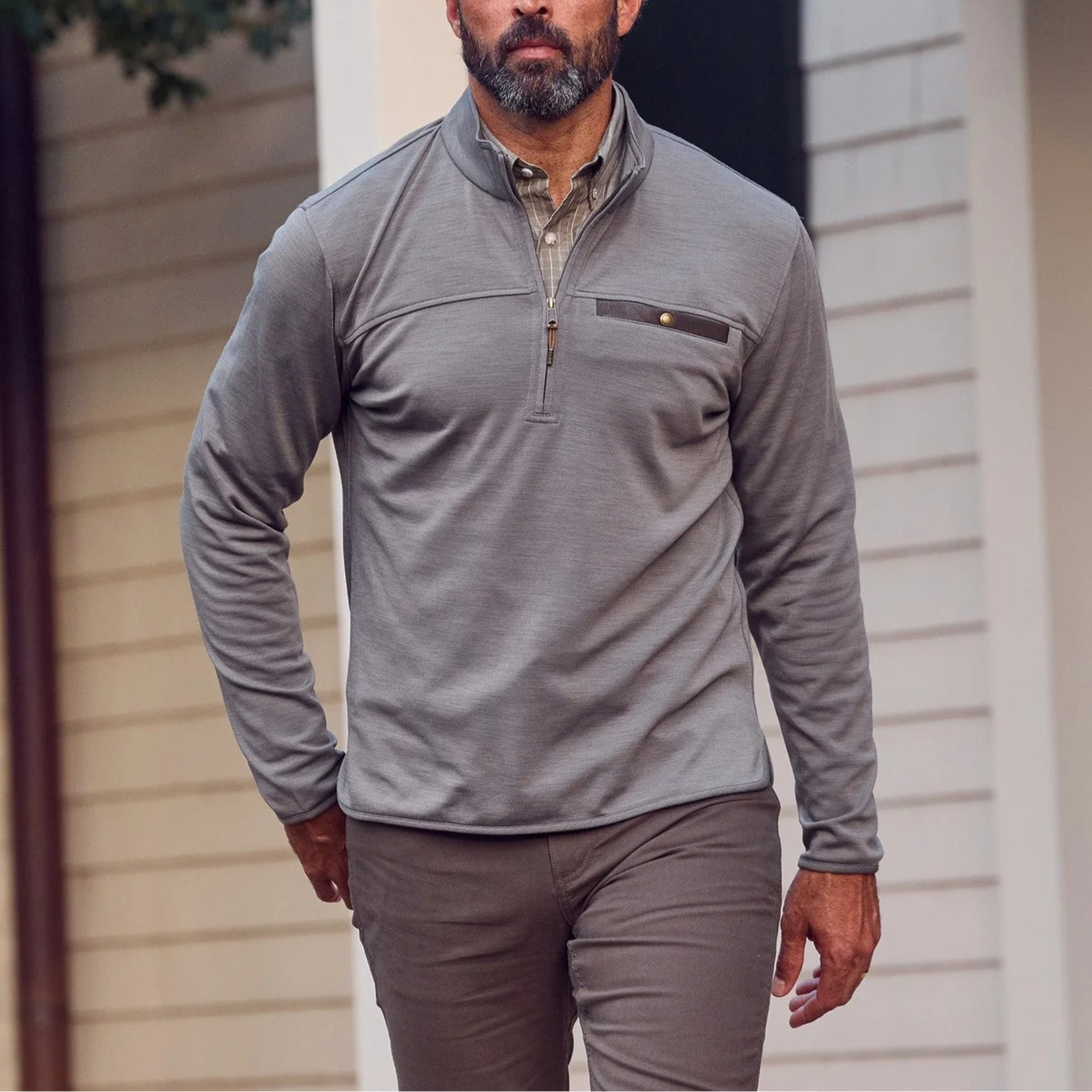 TUCKER FLEECE QUARTER ZIP