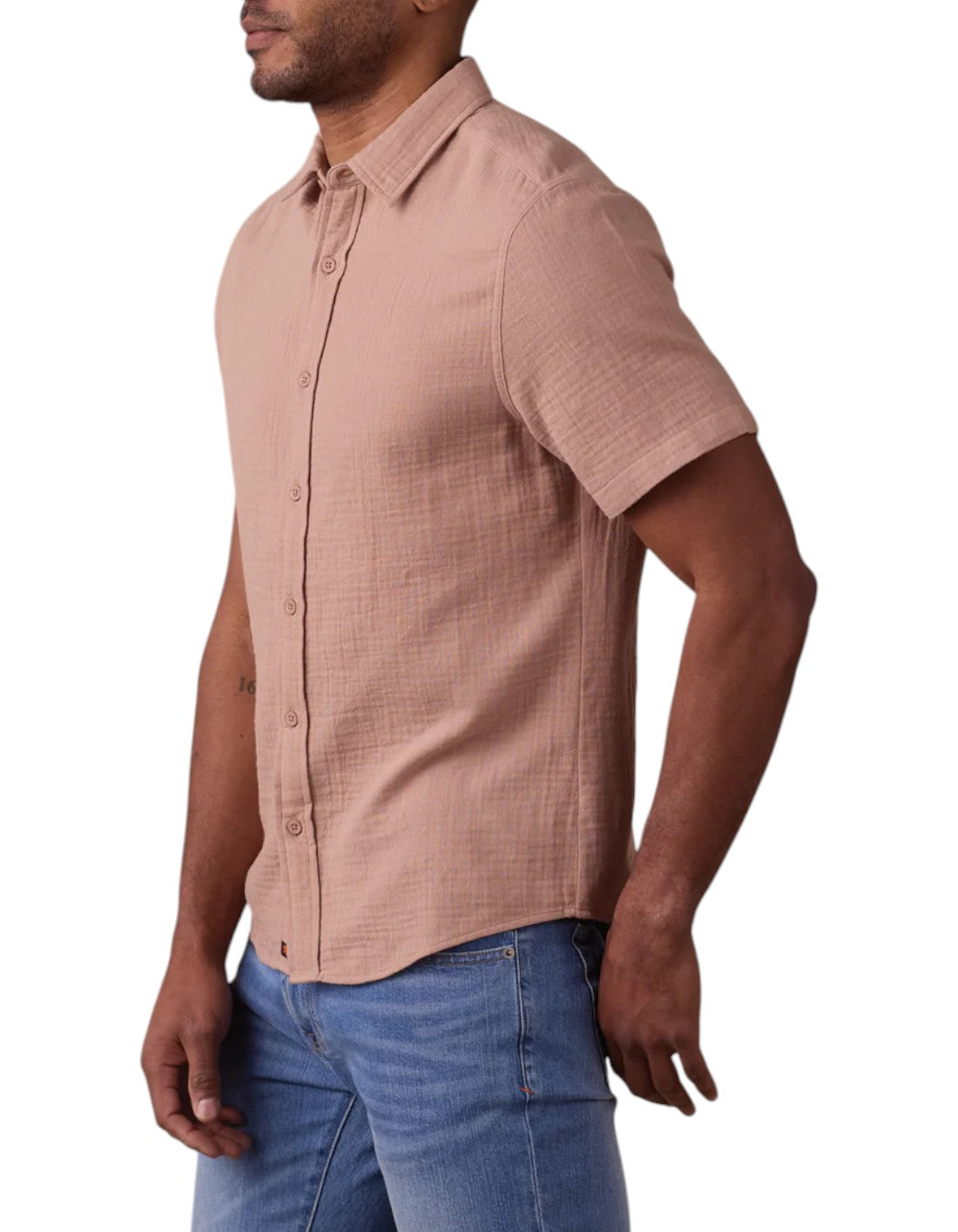 KALO SS BUTTON UP - L.E. & Chalk