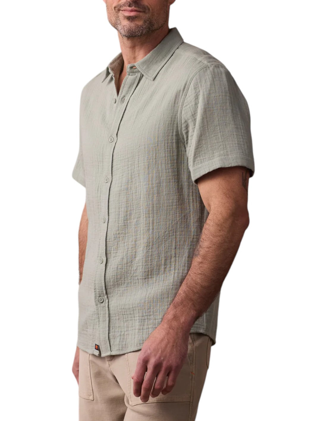 KALO SS BUTTON UP - L.E. & Chalk