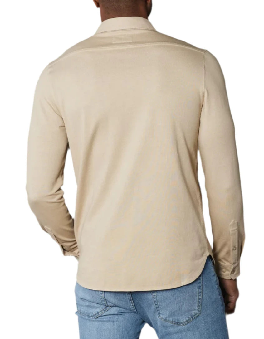 LENNOX JERSEY BUTTON UP