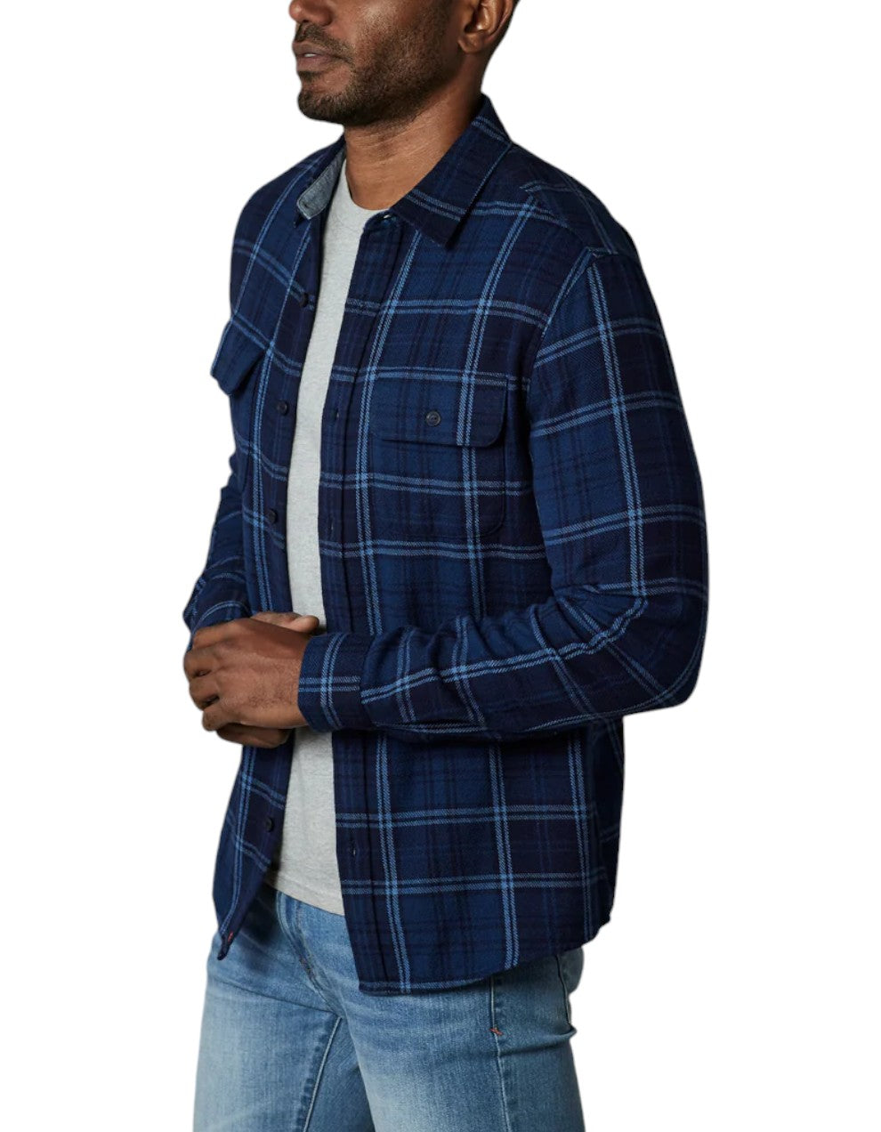 MOUNTAIN OVERSHIRT - L.E. & Chalk