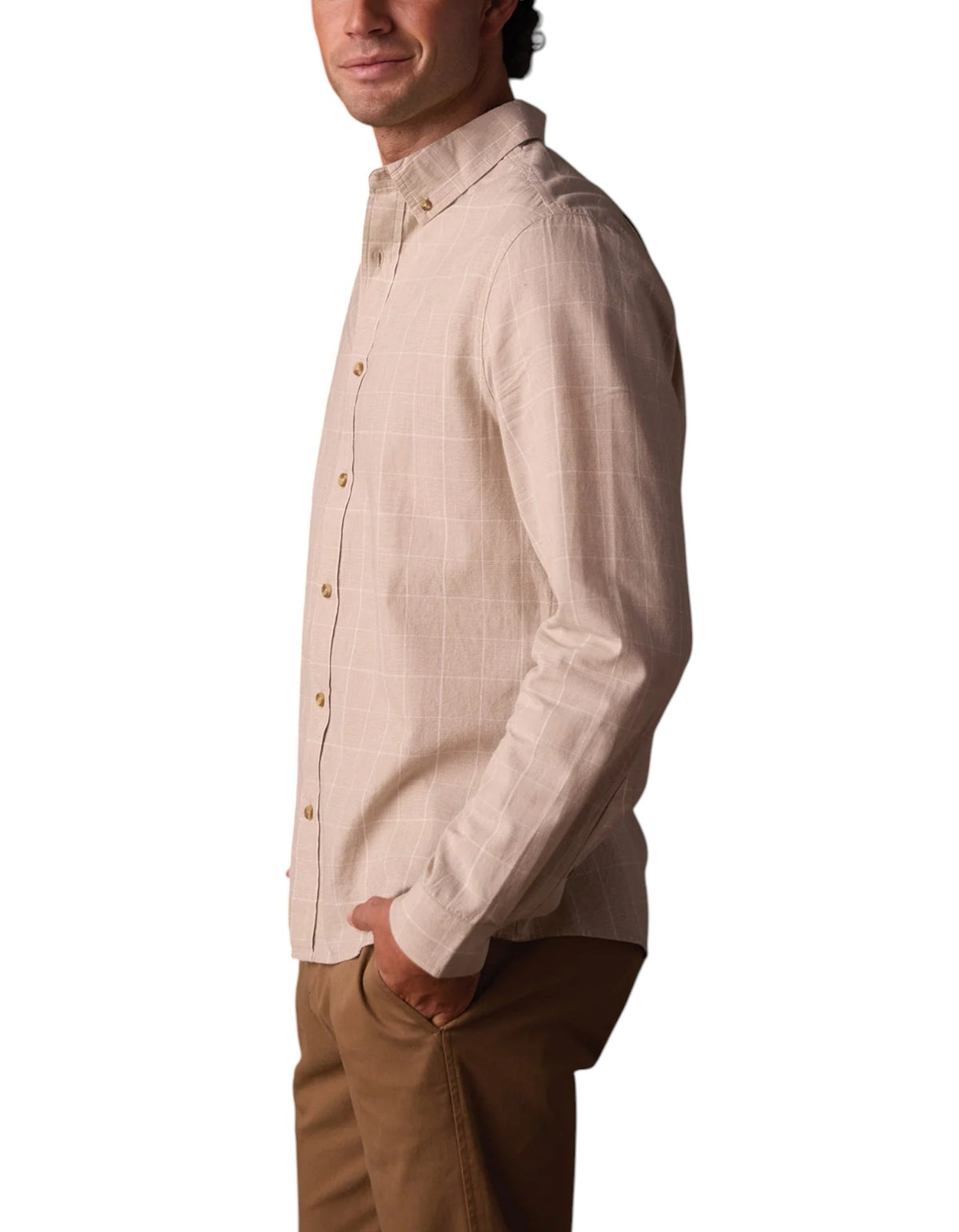 NIKKO CLASSIC BUTTON UP - L.E. & Chalk