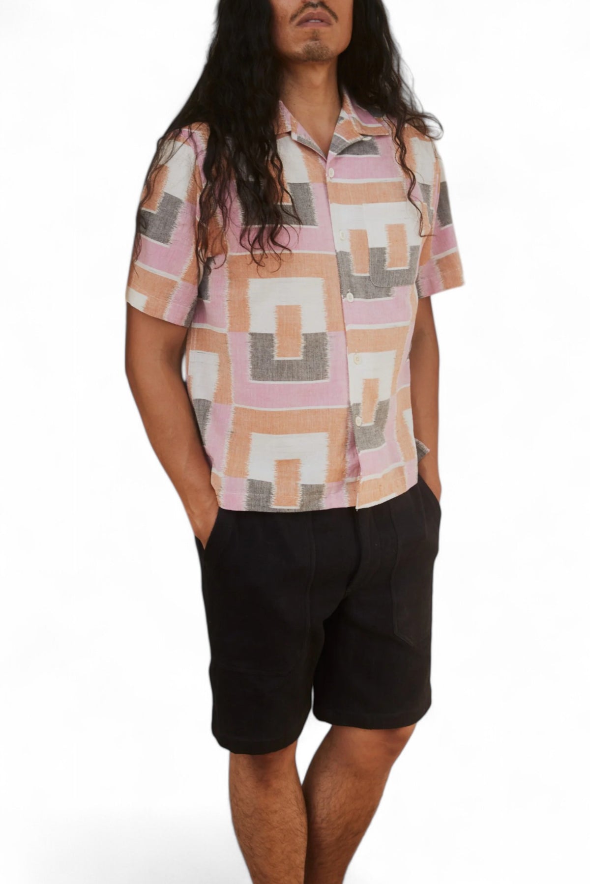 KHUSHI CAMP SS SHORT - L.E. & Chalk