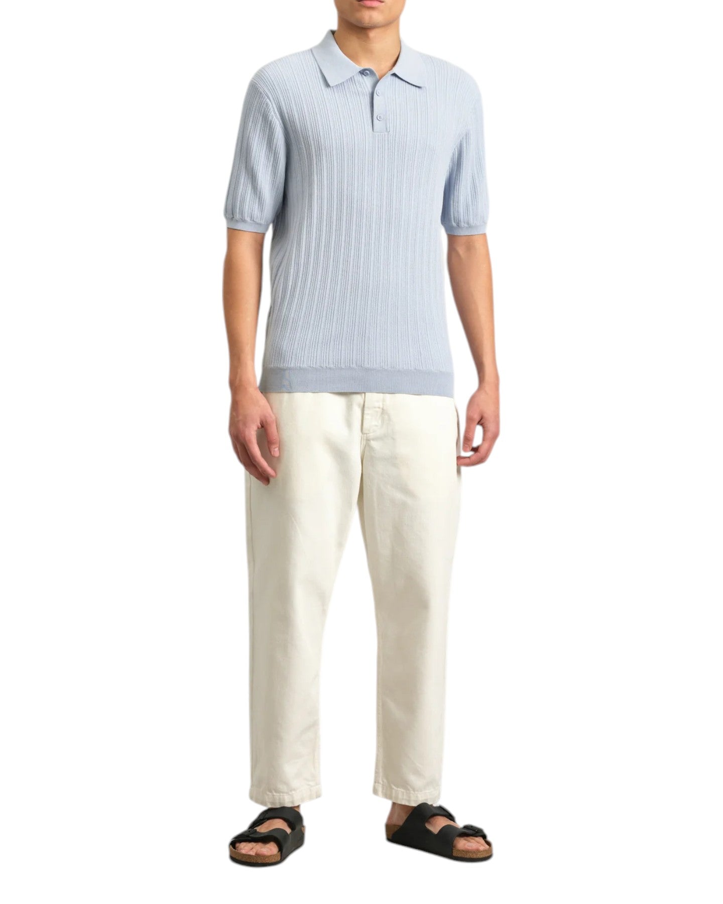 NAPLES POLO VERTICAL KNIT