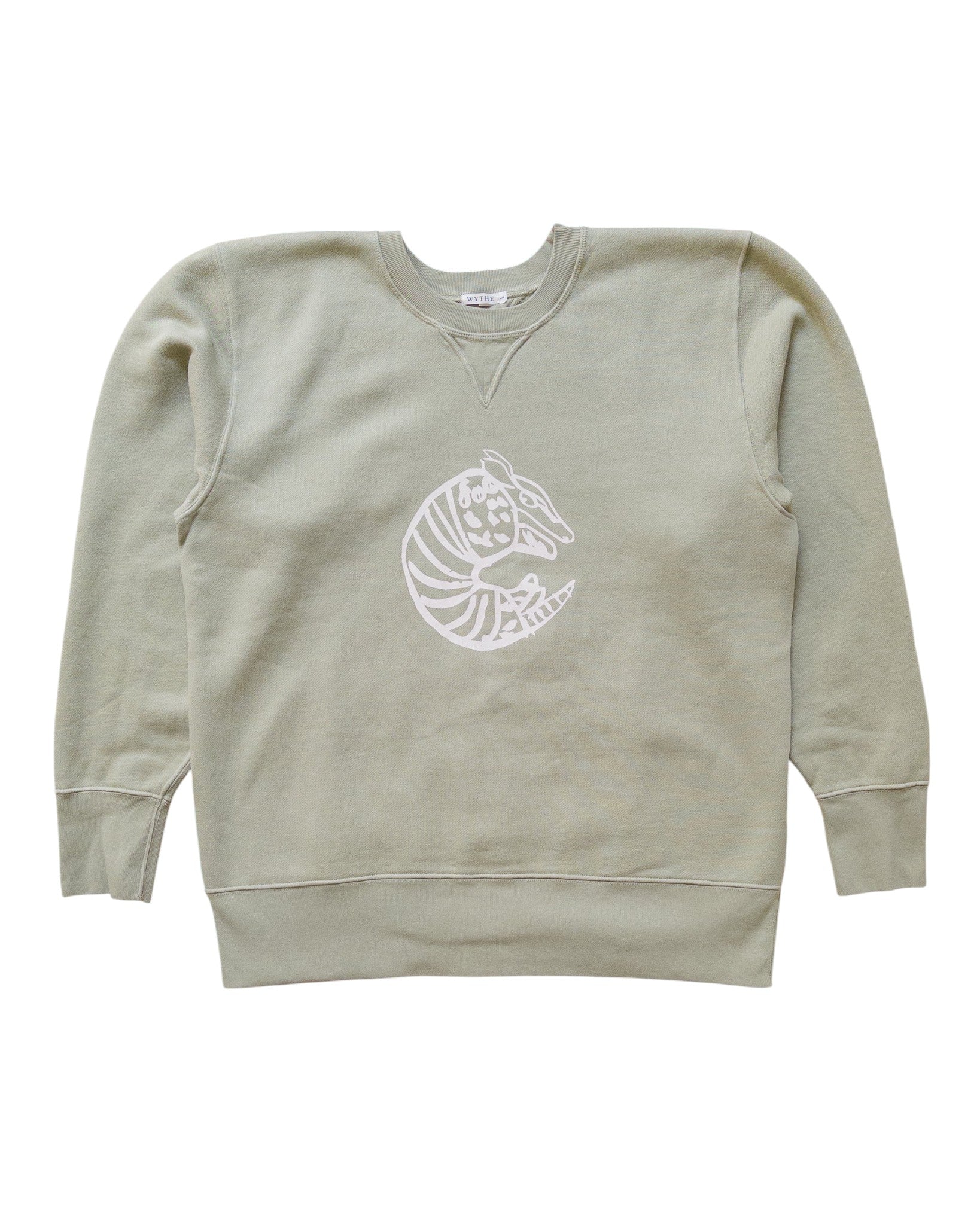 CREWNECK SWEATSHIRT ARMADILLO PRINT