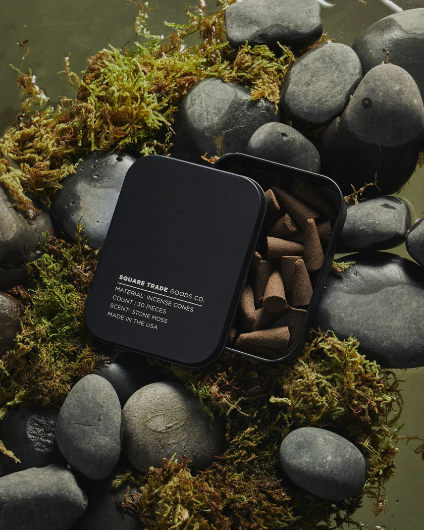 INCENSE CONES - STONE MOSS