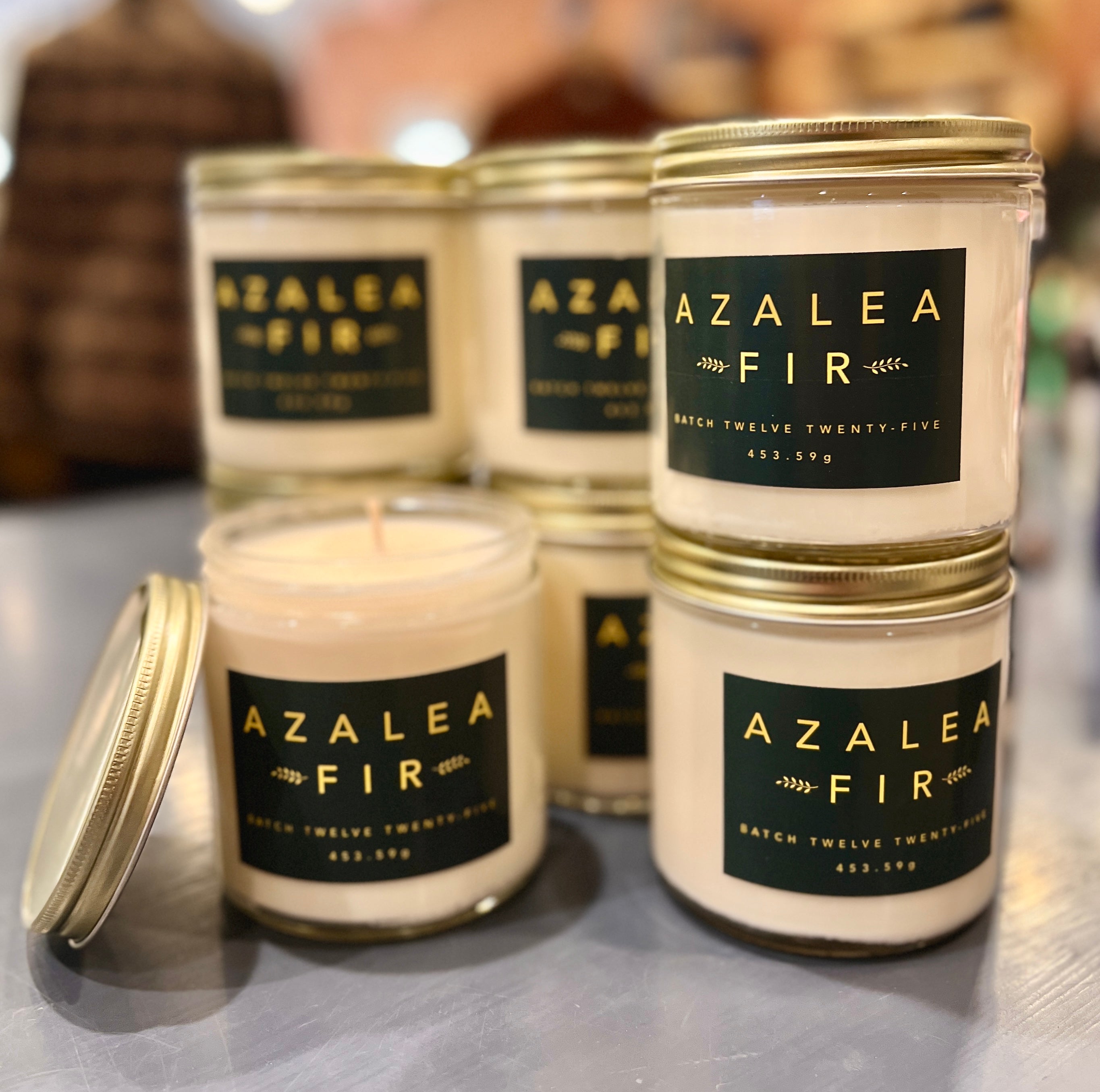 LE&C AZALEA FIR CANDLE