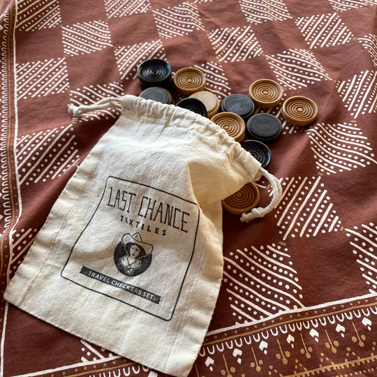 TRAVEL CHECKERS SET