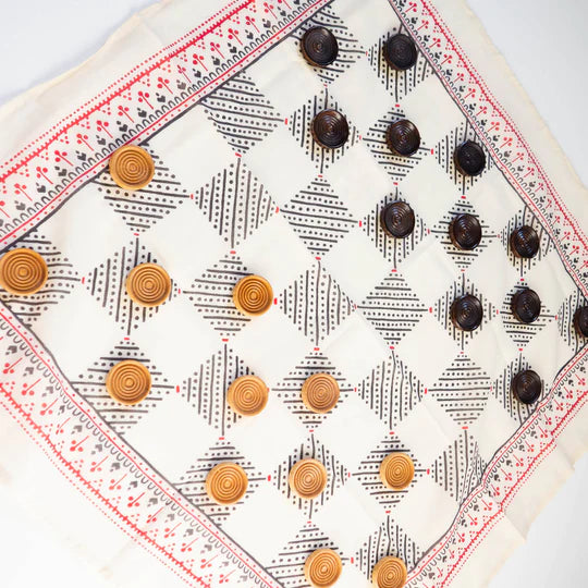 TRAVEL CHECKERS SET