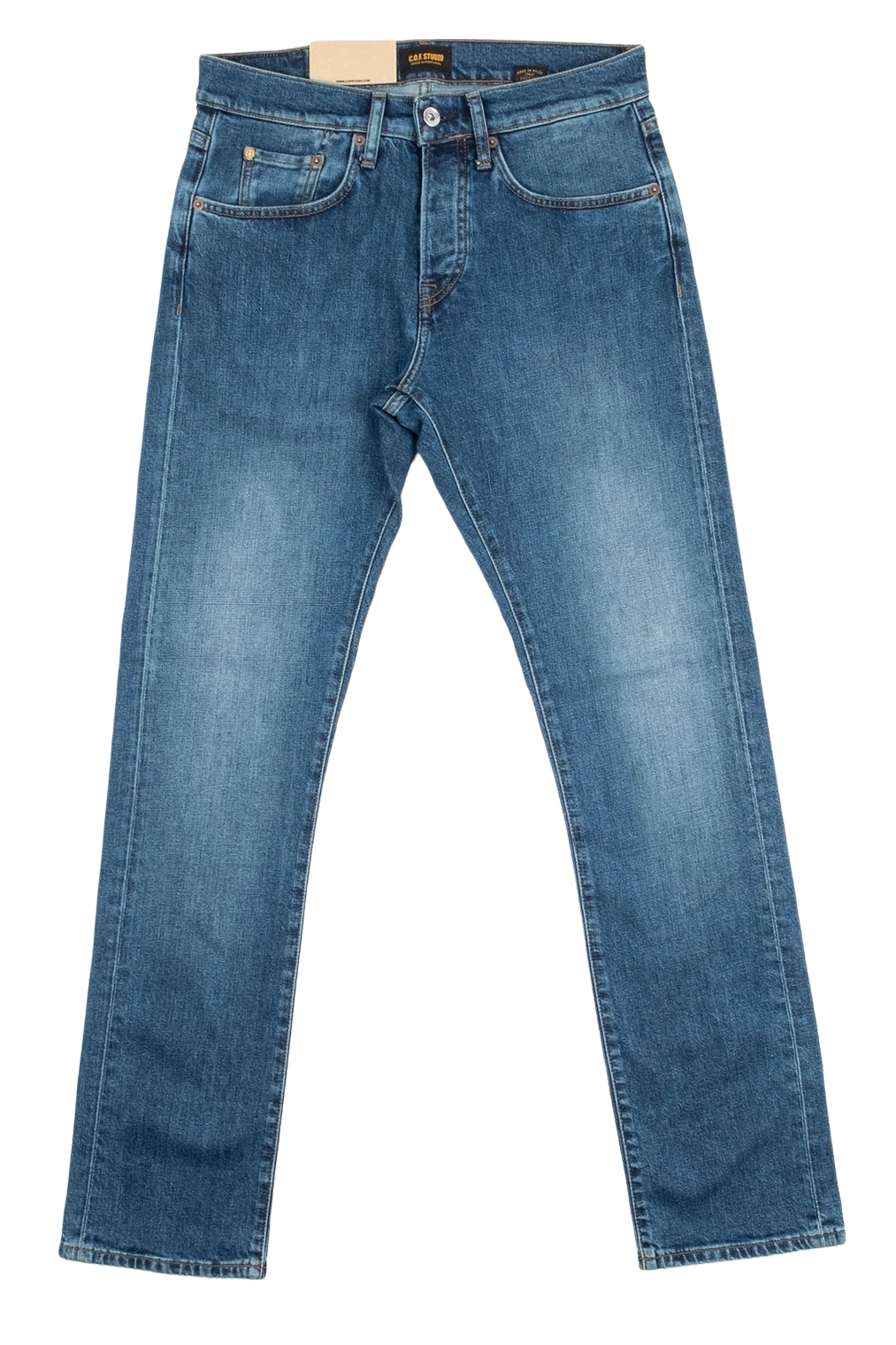 M2 REGULAR COMFORT ORGANIC INDIGO - L.E. & Chalk