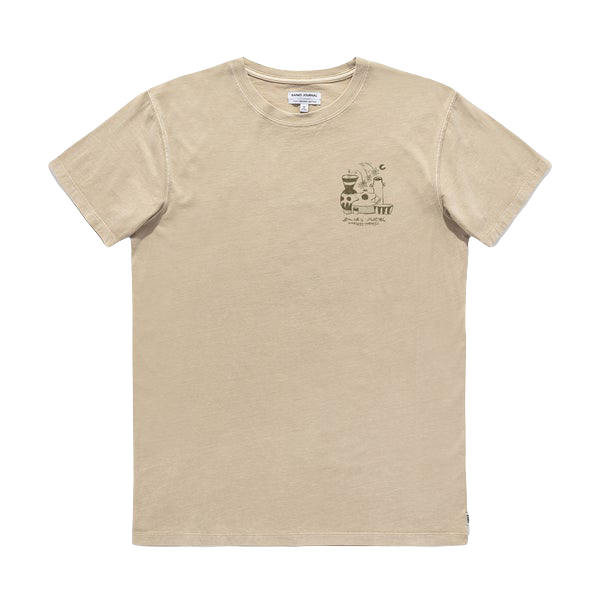 FLOWER POTS FADED TEE - L.E. & Chalk