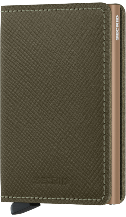 SEC SLIMWALLET SAFFIANO - L.E. & Chalk
