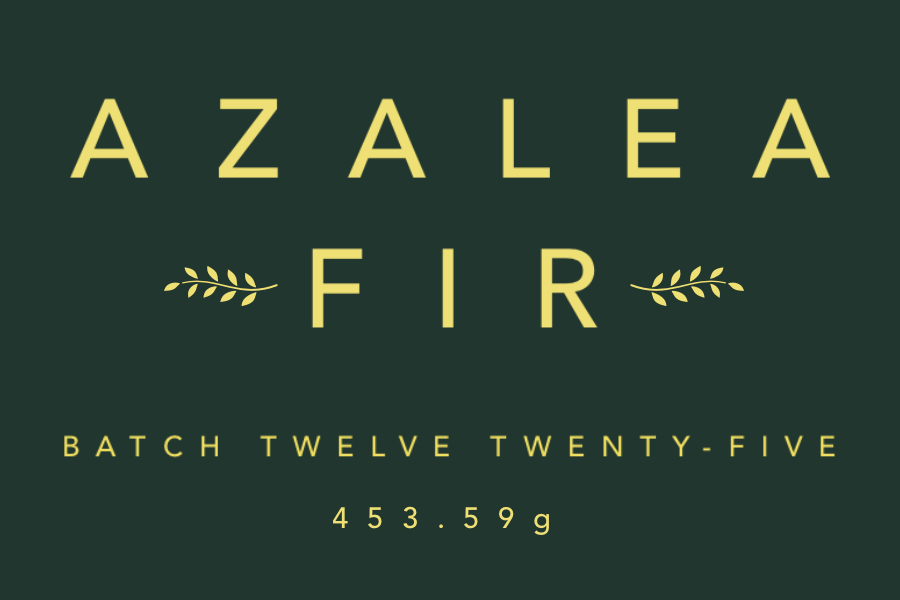 LE&C AZALEA FIR CANDLE