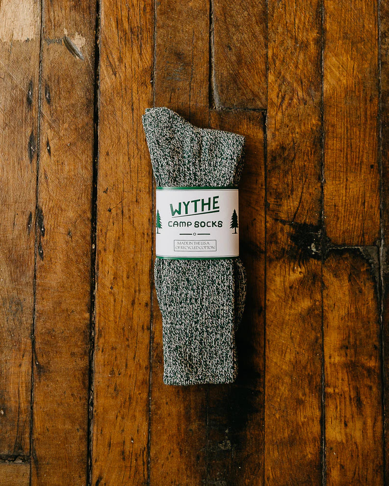 RECYCLED COTTON CAMP SOCKS