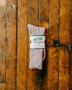 RECYCLED COTTON CAMP SOCKS