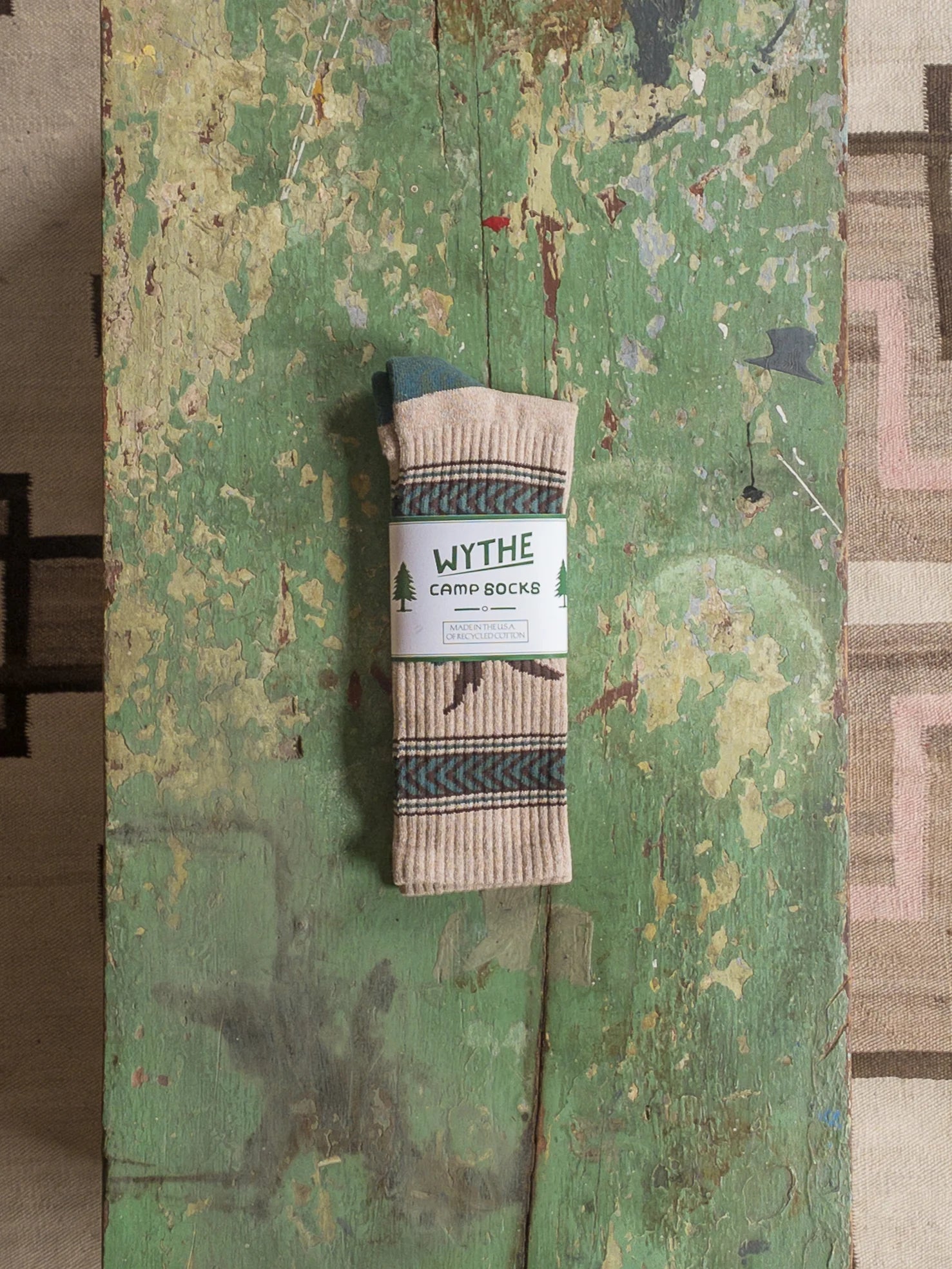 JACQUARD CAMP SOCKS