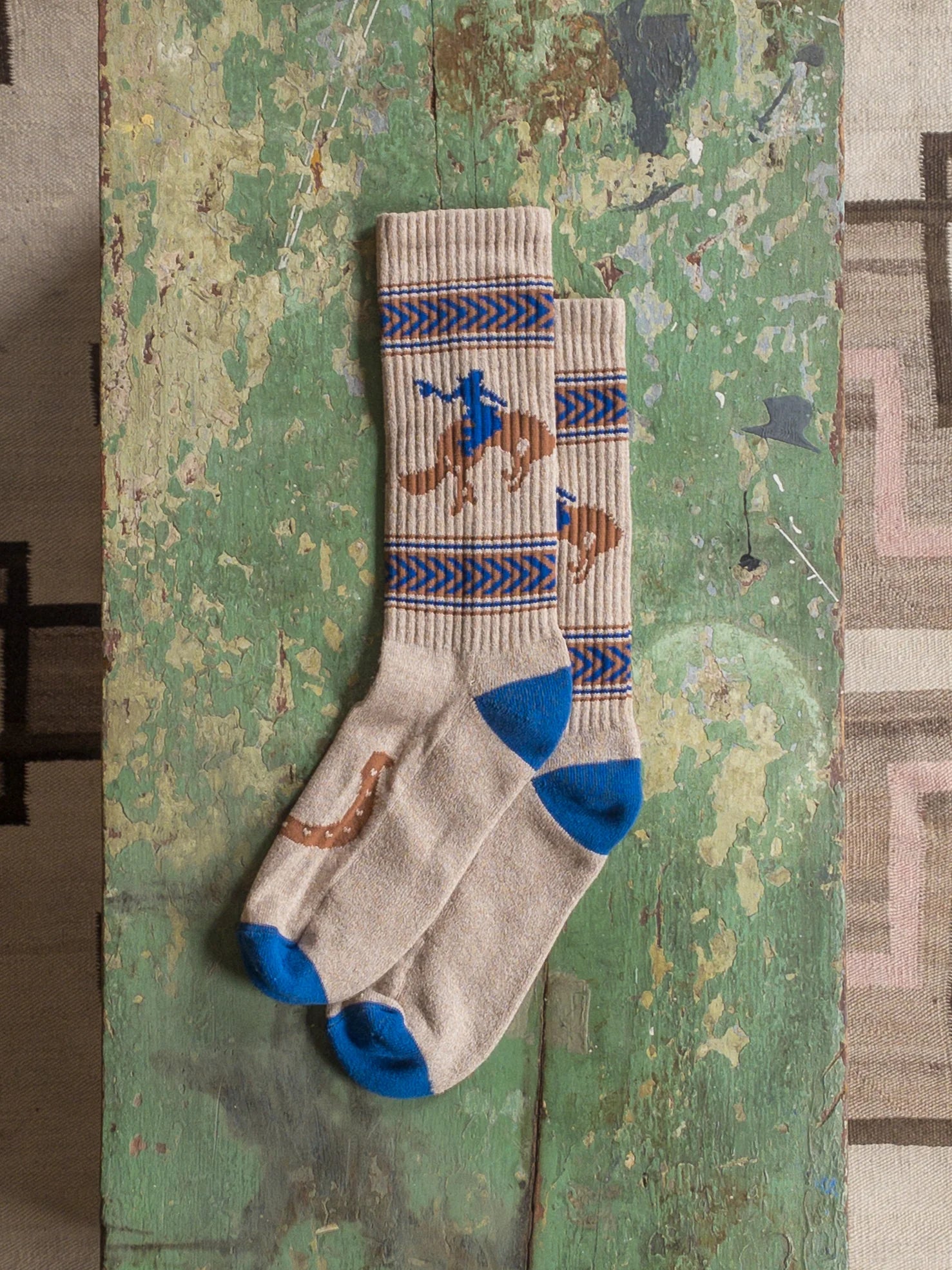 JACQUARD CAMP SOCKS