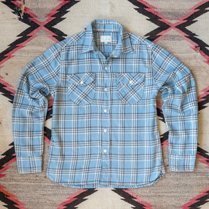 WASHED FLANNEL PEARLSNAP SHIRT
