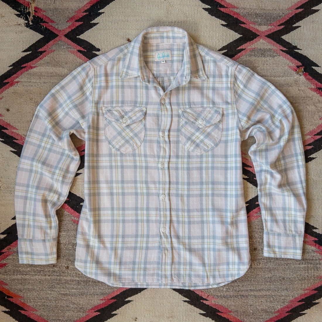 WASHED FLANNEL WORKSHIRT