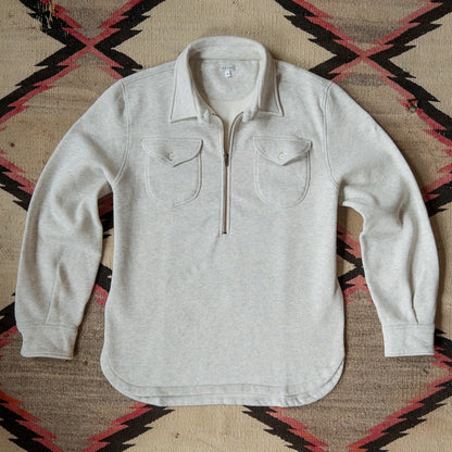 HALF ZIP SWEATSHIRT