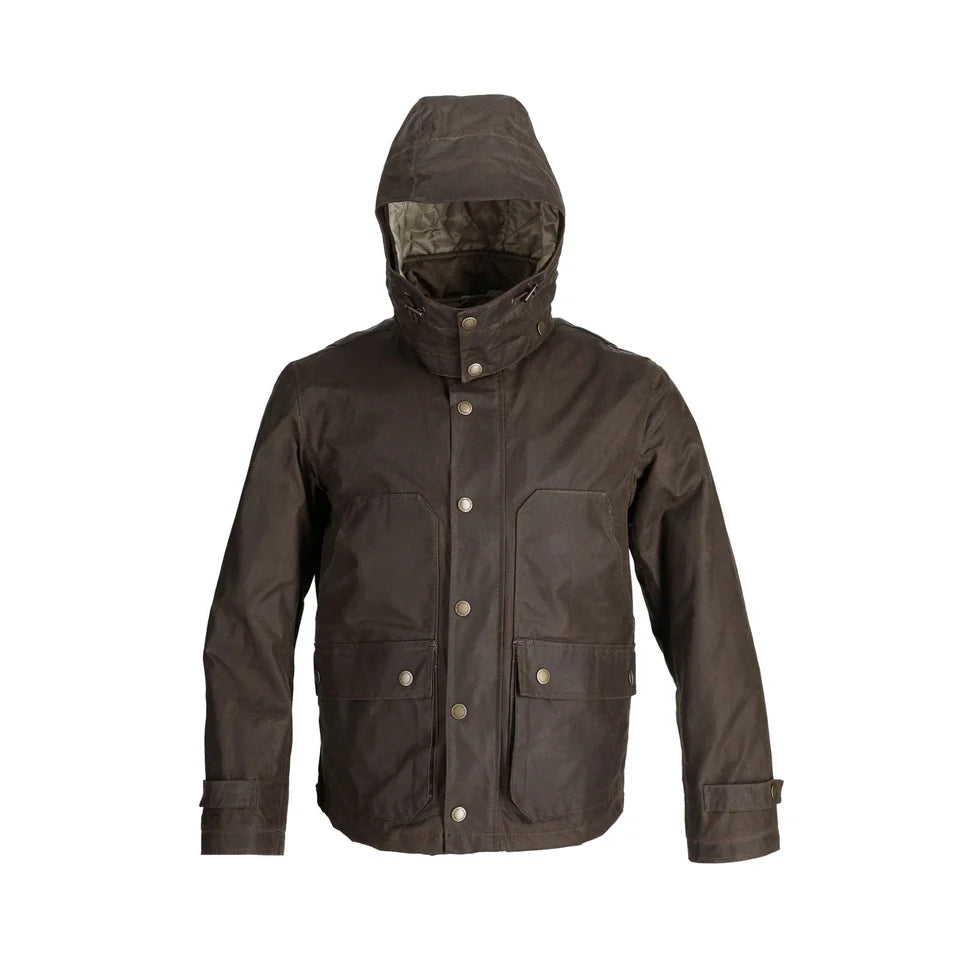 Cotton Jacket Barbour Beacon Reelin Hooded Jacket Buy Reelin Wax