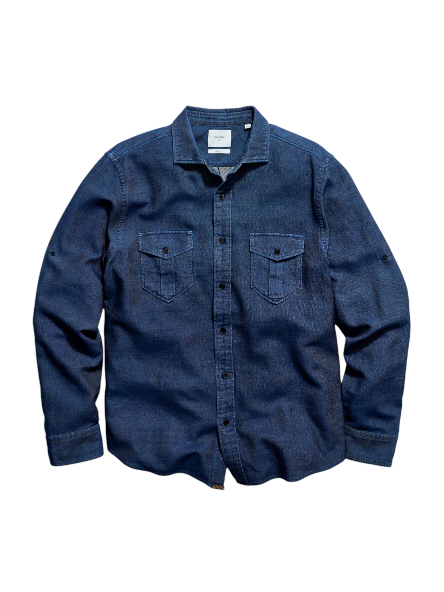 COTTON DOBBY SCOUT SHIRT - L.E. &amp; Chalk
