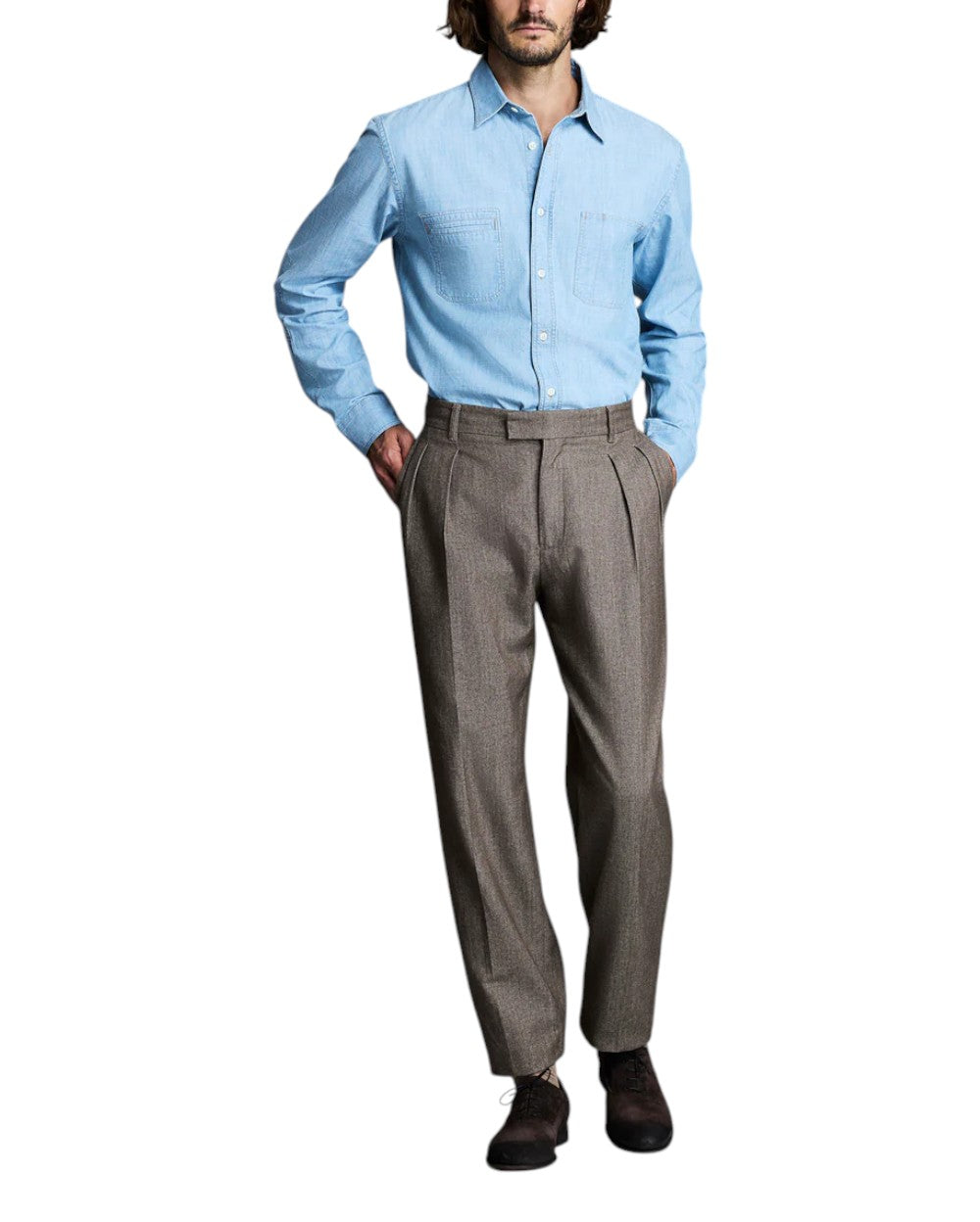 CHAMBRAY FIELD SHIRT
