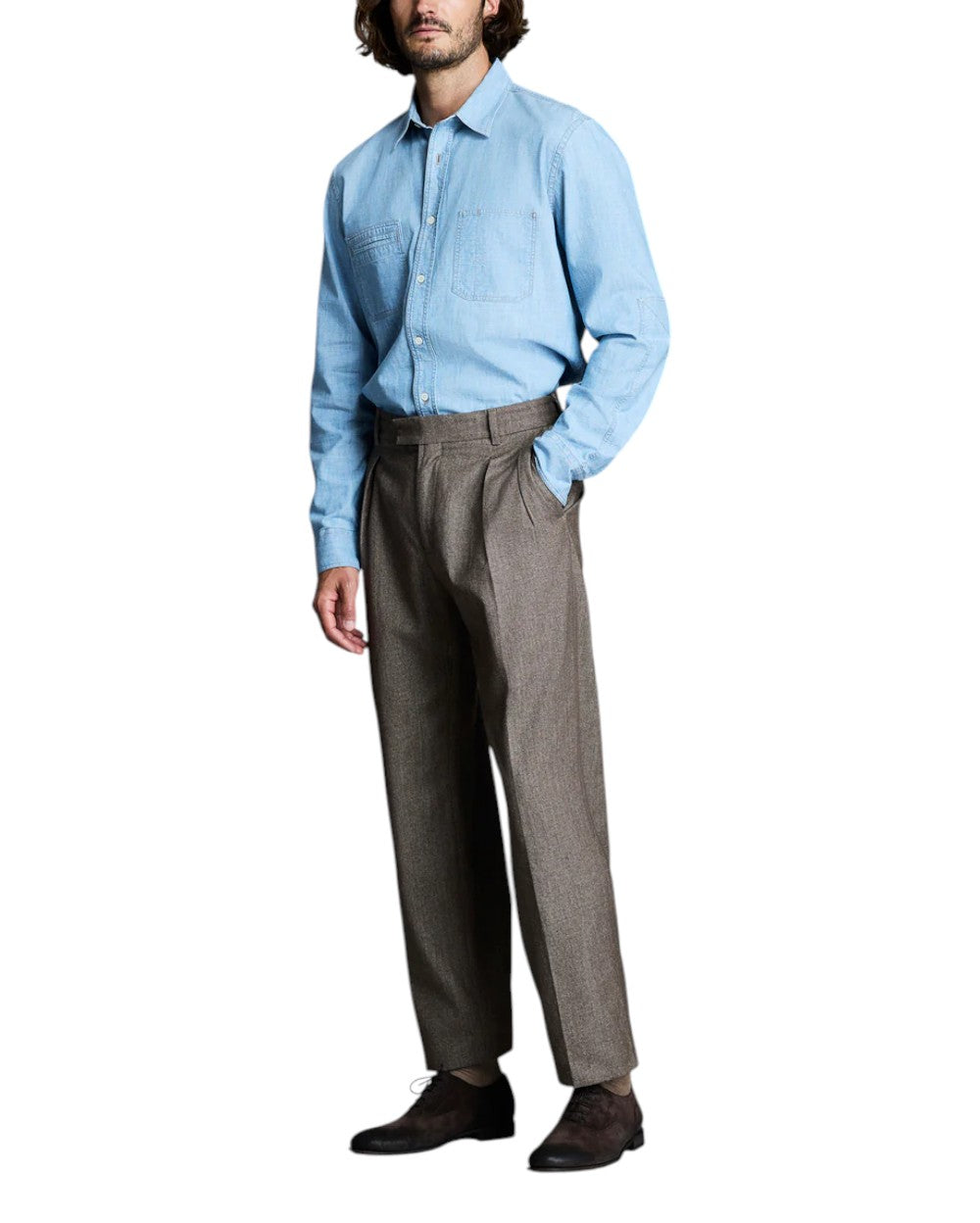 CHAMBRAY FIELD SHIRT