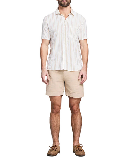SS TEXTURED DOBBY STRIPE CONTRAST TREME