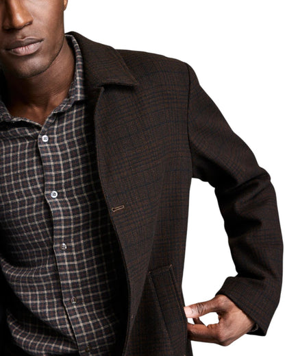 PLAID COOPER OVERCOAT