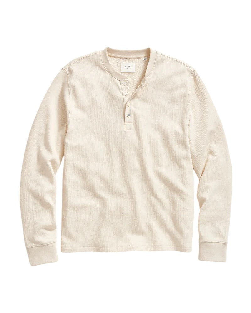 LONG SLEEVE FRENCH TERRY HENLEY