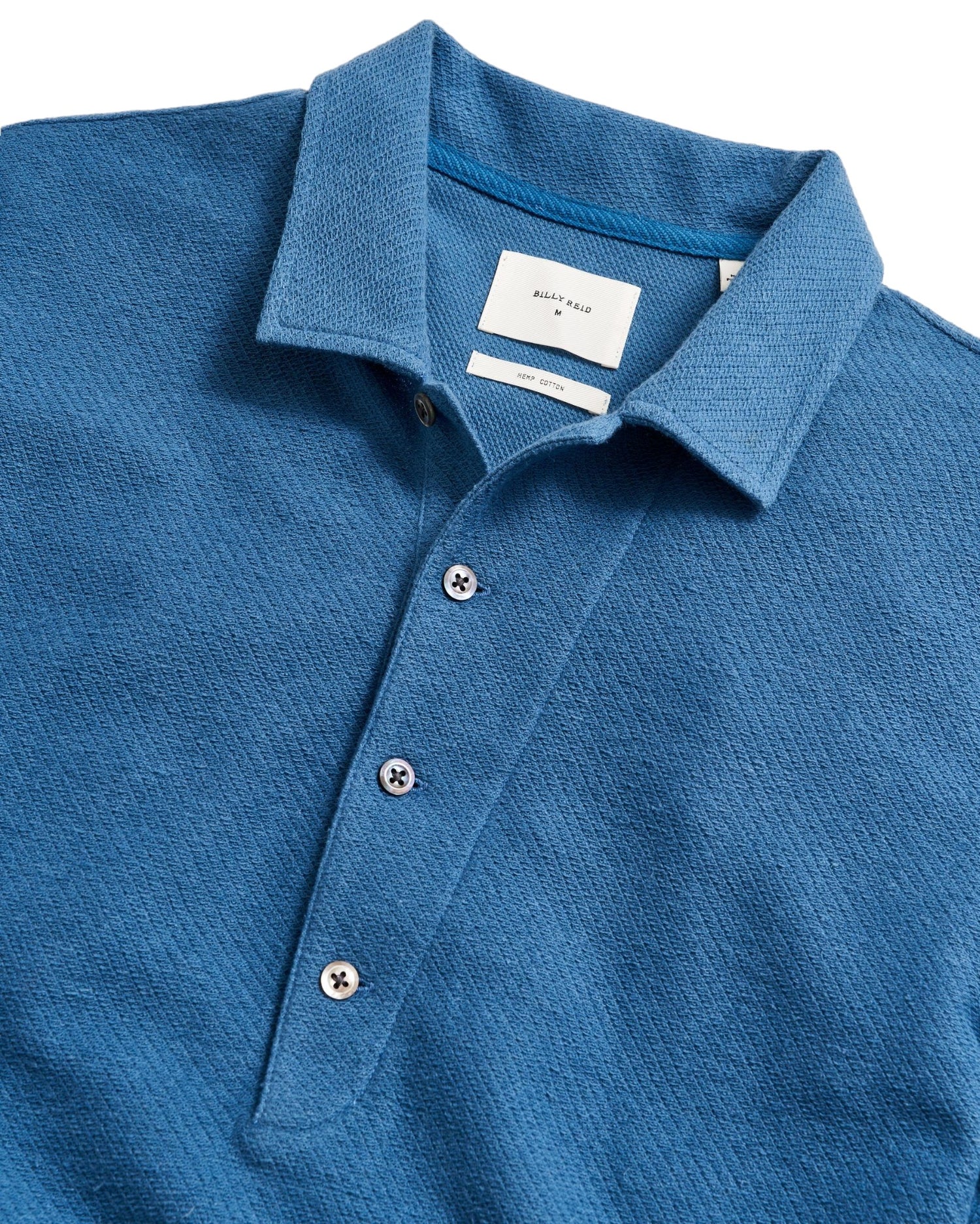 HEMP COTTON TWILL POLO